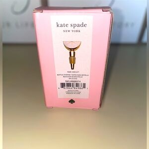 Kate Spade Bottle Stopper || New in Box (NIB)